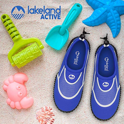 Lakeland Active - Eden Aqua - Zapatos infantiles para el agua, color Azul, talla 35.5 EU
