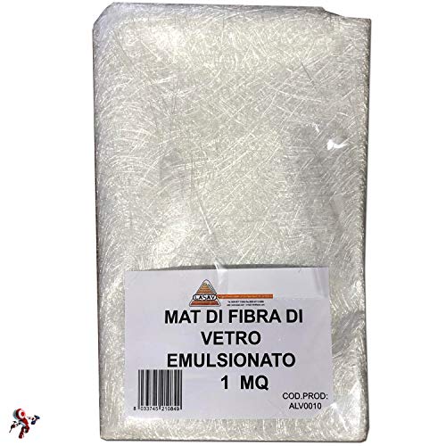 Láminas de fibra de vidrio mate de fibra de vidrio para resina de carbono, poliéster, 1 m2, fibra de vidrio, kit de resina, lana de vidrio para barcos