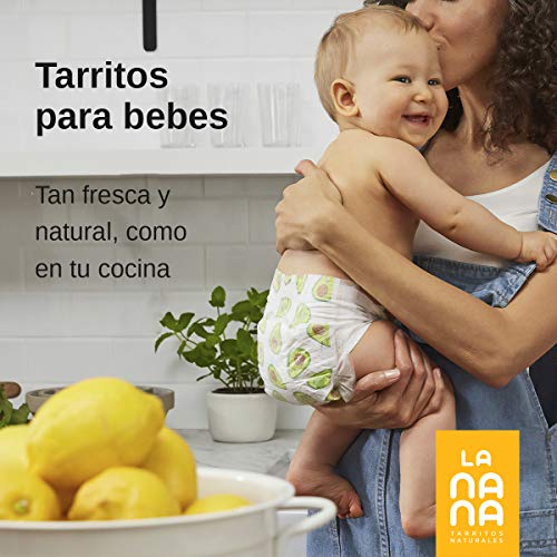 LANANA- Pack Aguacate – 12 tarritos ecológicos de Aguacate y Manzana de 190g