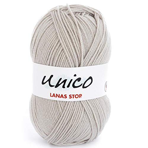 Lanas Stop Unico Ovillo de Color Arena Cod. 10