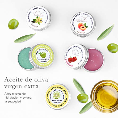 L'Angela Royal, Bálsamo Labial Hidratante, Tonificante, Reafirmante, Para labios, Piel flexible, 15 ml, Limón