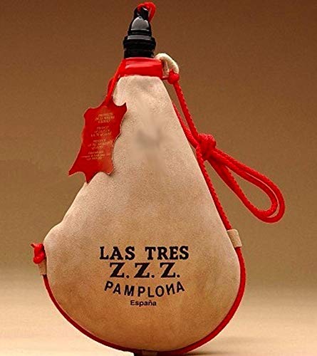 Las Tres Z.Z.Z. Bota de Vino Recta de látex - 1,5 litros