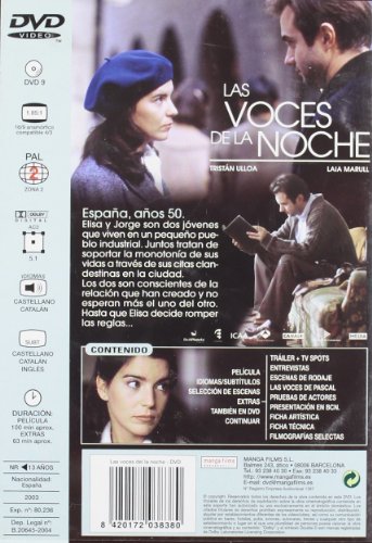 Las Voces de la noche [DVD]