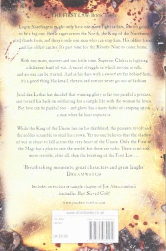 Last Argument Of Kings: Book Three: First Law Bk. 3 (The First Law)