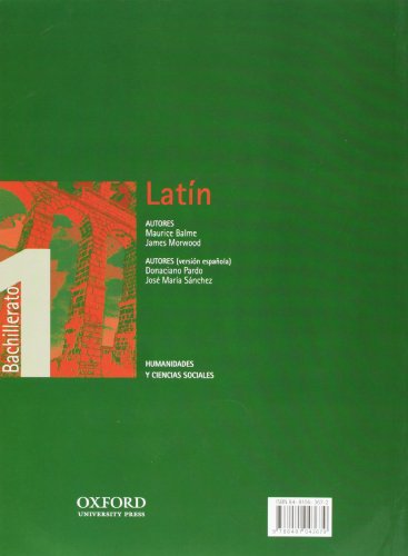 Latín 1º Bachillerato Libro del Alumno (Oxford Bachillerato) - 9788481043679