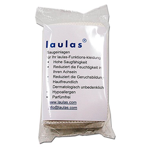 laulas Almohadillas absorbentes para ropa funcional sudor axilar - 40 unidades