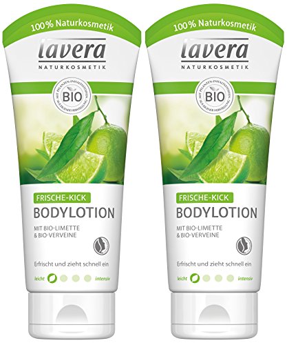 Lavera Body Lotion limón orgánico y verbena orgánica, 2-pack (2 x 200 ml)