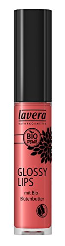 lavera Brillo de labios Glossy Lips -Delicious Peach 09 - cosméticos naturales 100% certificados - maquillaje - 6 ml