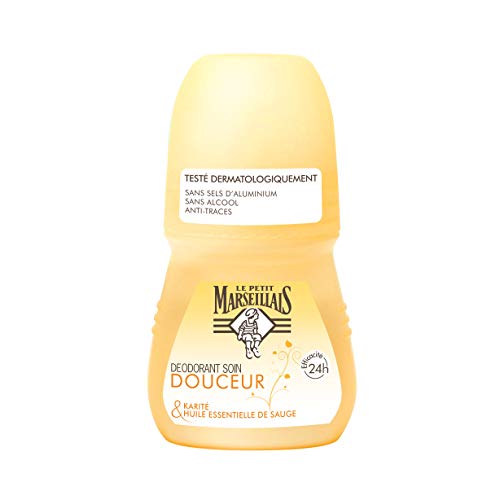 Le Petit Marseillais Desodorante Bille 24 Sage y Shea 50ml - Conjunto de 2