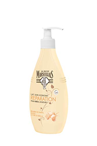 Le Petit Marseillais leche reparador Karité cera abeja Aloe Bomba 250 ml, 3 unidades