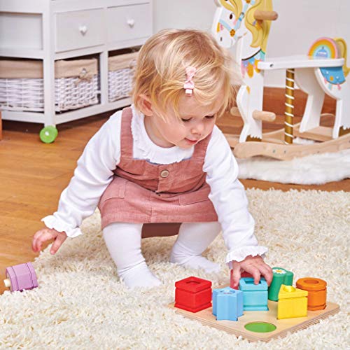 Le Toy Van – Petilou Educativo Formas Sensoriales | Bebé Sensorial Niño Juguete de Aprendizaje - Adecuado para Más de 12 Meses