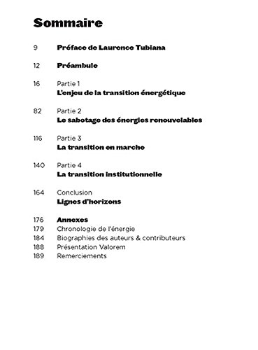 Le vent nous portera: Le pari gagnant de la transition énergétique (Manifestô)