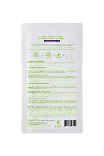 Leaders Mediu Daily Wonders What Happened Last Night? Radiance Revitalizing Mask - 25 ml