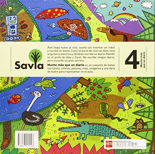 Lecturas: Mucho más que un diario. 4 Primaria. Savia - 9788467579123