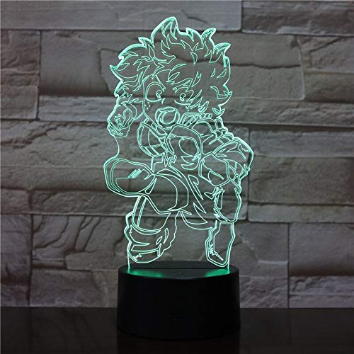 LED Anime Child Kids Gift Lámpara de mesa Dormitorio