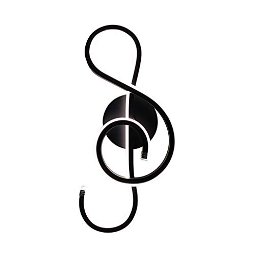 LED Aplique Pared Lámpara Pared Moderna Metal Aluminioo Aplique Luces Sala Estar Luz Colgante Dormitoriocreatividad Linterna De Pared Pasillo Cabecera Decoración Lámpara Pared,Negro,white light