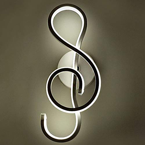 LED Aplique Pared Lámpara Pared Moderna Metal Aluminioo Aplique Luces Sala Estar Luz Colgante Dormitoriocreatividad Linterna De Pared Pasillo Cabecera Decoración Lámpara Pared,Negro,white light