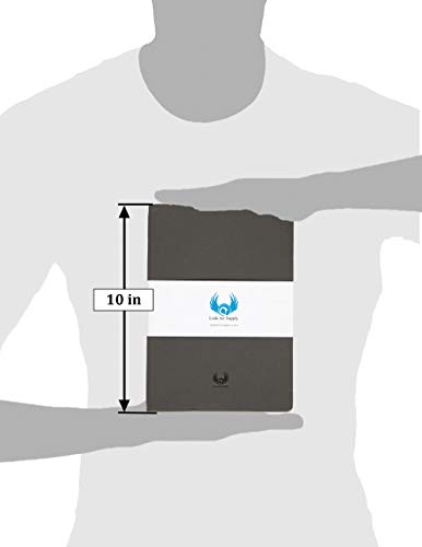 Leda Art Supply - Odyssey - Cuaderno de dibujo para artistas - Papel anticortes - 160 páginas - Grande - 17,78 x 25,4 cm