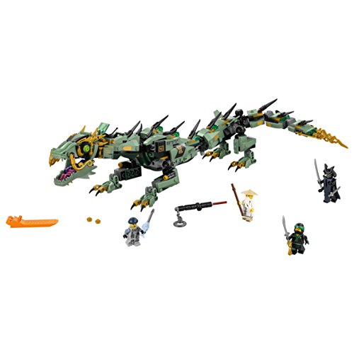 LEGO Ninjago - Dragón Mecánico del Ninja Verde, Juguete de Construcción de Aventuras Ninja (70612)