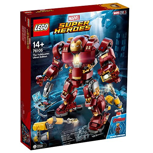 LEGO the Super Heroes-Hulkbuster: edición Ultrón, figura de acción de juguete basado en las películas de Avengers (76105)