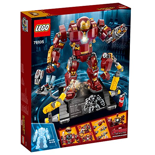 LEGO the Super Heroes-Hulkbuster: edición Ultrón, figura de acción de juguete basado en las películas de Avengers (76105)