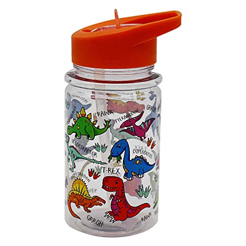 Lesser & Pavey Little Stars - Botella de Agua (17 cm), diseño de Dinosaurios, Multicolor