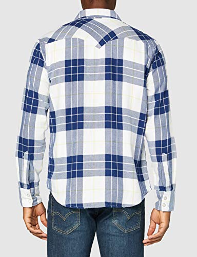 Levi's Barstow Western Standard Camisa, Estampado francés, L para Hombre