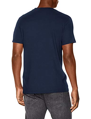Levi's SS Original Hm tee Camiseta, Azul (Cotton + Patch Dress Blues 0017), X-Large para Hombre