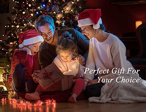 Lewondr Candelero Marruecos de Cobre Rojo, Lámpara de Vidrio Amarillo Portátil Lámpara Colgante Linterna de Viento Ligero para Hogar, Decoración, Dormitorio, Salón, Adorno - Amarillo + Cobre Rojo