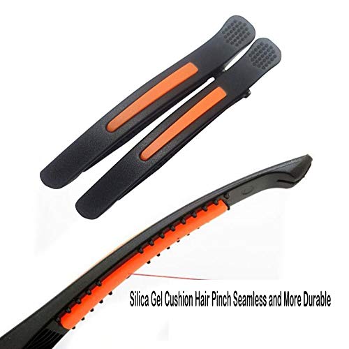 LHKJ Pinzas para el Cabello Dientes de Pato Arcos Pinzas, Pinzas para el Pelo Clip para Cabello Pinzas de Peluqueria Profesional