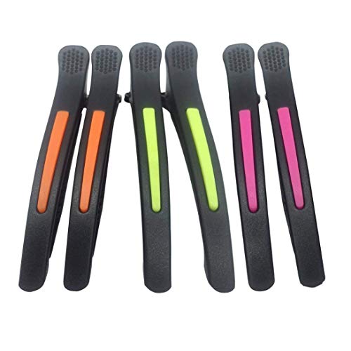 LHKJ Pinzas para el Cabello Dientes de Pato Arcos Pinzas, Pinzas para el Pelo Clip para Cabello Pinzas de Peluqueria Profesional