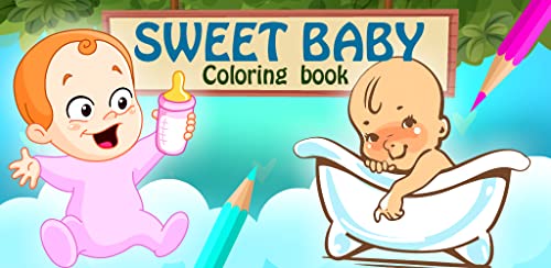 Libro de colorear de bebé dulce