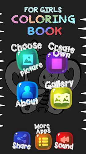 Libro de colorear para niñas