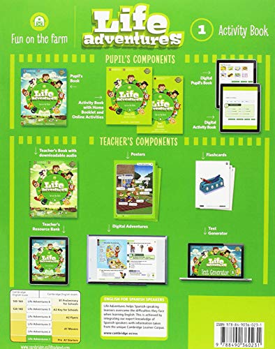 Life Adventures Level 1 Activity Book with Home Booklet and Online Activities: Fun on the Farm