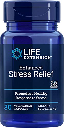 Life Extension Natural Stress Relief, 30 vegetarian caps