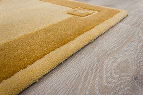 Lifetex.eu Poshti Malaga Aprox. 90 x 60 cm · Beige · Hecha a Mano · Acrílico · Moderna · Alfombra 15145