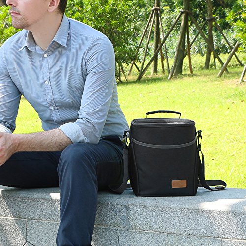 Lifewit Bolsa Térmica Bolsa de Caja de Almuerzo de Aislamiento térmico Caja de protección de frescura 9L