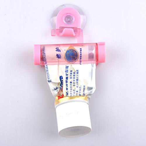 Limeo Exprimidor Dispensador De Crema Dental Exprimidor de Pasta de Dientes Prensa de Pasta de Dientes Creativa Tubo Rodante Tubo Exprimidor de Pasta de Dientes Exprimidor (3 colores al azar)