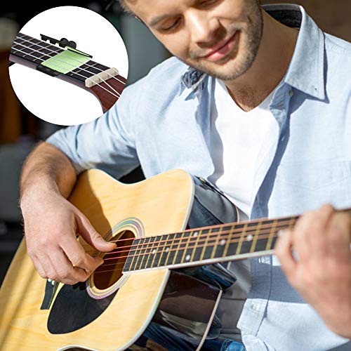 Limpiador De Cuerdas Para Guitarra,Guitarra eléctrica de Cuerdas y Diapasón Limpiador, Instrumentos Cuidado de mantenimiento para guitarra/bajo/mandolina/ukelele, 2pc