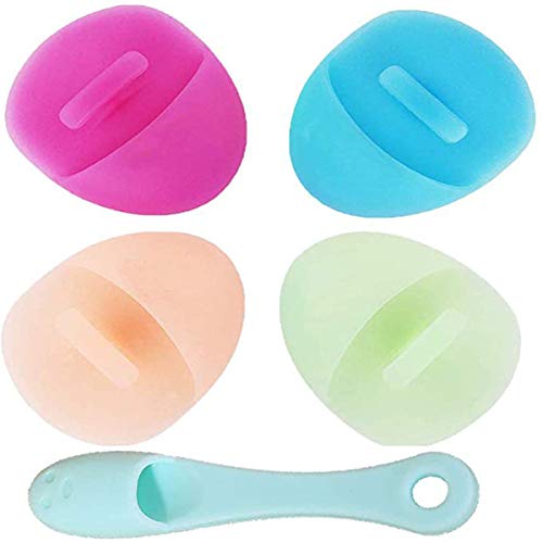 Limpiador facial de silicona, cepillo de masajeador para la nariz, cepillo de limpieza y exfoliante manual de limpieza facial, para mujeres, niñas