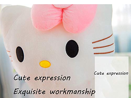 Lindo Hello Kitty Peluche De Juguete Decoración para El Hogar Muñeca Peluche Peluche Animal Regalo De Cumpleaños De San Valentín (30-100Cm),Rosado,30cm