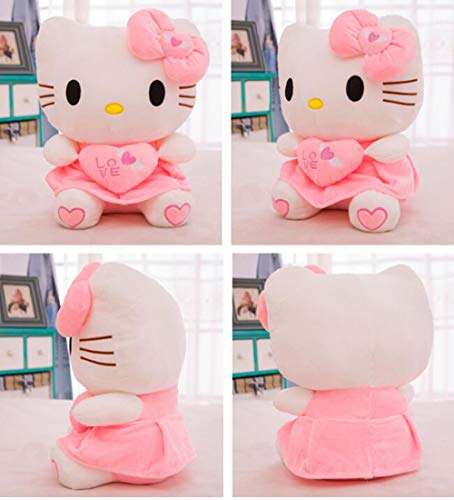 Lindo Hello Kitty Peluche De Juguete Decoración para El Hogar Muñeca Peluche Peluche Animal Regalo De Cumpleaños De San Valentín (30cm-70cm),01,30cm