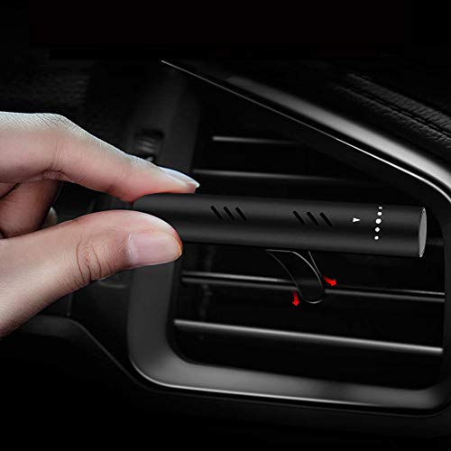 Linkax Ambientador Aire Coche Purificador de Aire Difusor de Coche Aromaterapia Coche Desodorante del Vehículo con 5 Palos de Aroma sólido para Viaje, Oficina Elimina el Humo