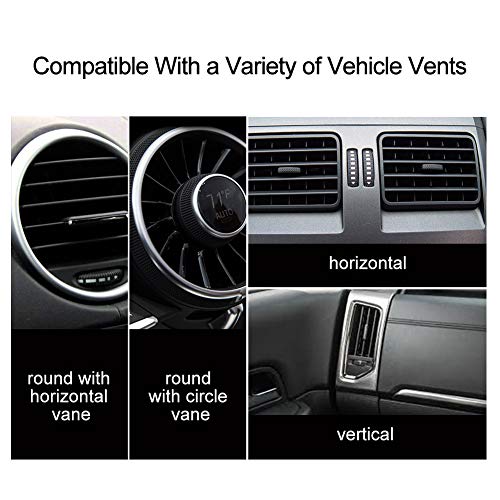 Linkax Ambientador Aire Coche Purificador de Aire Difusor de Coche Aromaterapia Coche Desodorante del Vehículo con 5 Palos de Aroma sólido para Viaje, Oficina Elimina el Humo