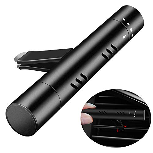 Linkax Ambientador Aire Coche Purificador de Aire Difusor de Coche Aromaterapia Coche Desodorante del Vehículo con 5 Palos de Aroma sólido para Viaje, Oficina Elimina el Humo