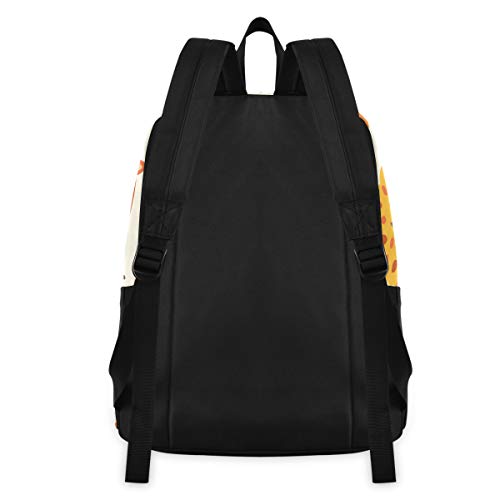 Linomo Bär Zorro ardilla búho ciervo mochila ligera Daypacks Schultertasche Büchertasche portátil viajes Schulrucksack para señoras señores niños niñas jóvenes Teenager