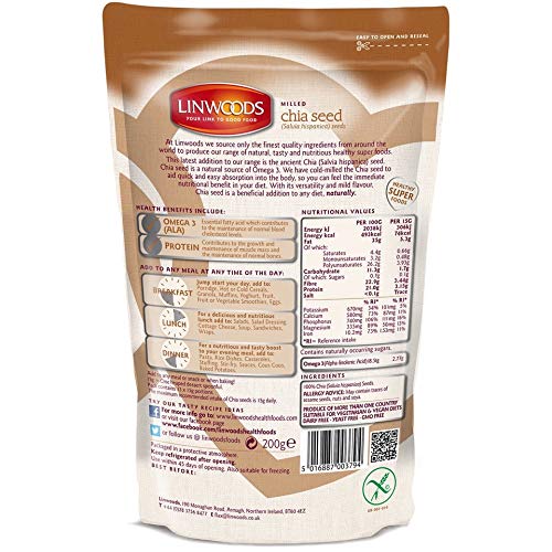 Linwoods Milled Chia Seed 200g