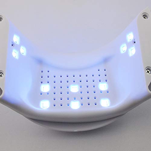 Litthing Secador de uñas 6W/36W/48W/72W Lámpara LED UV Profesional con temporizadores profesionales integrados Regulación europea para barnices y geles semi-permanentes