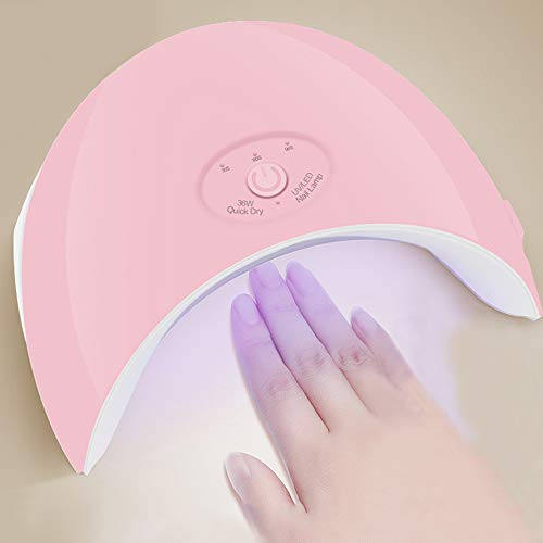 Litthing Secador de uñas 6W/36W/48W/72W Lámpara LED UV Profesional con temporizadores profesionales integrados Regulación europea para barnices y geles semi-permanentes