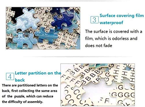 LIXB Puzzles para Adultos, 1000 Puzzles, Cervantes, Parque Nacional Lampang, Australia, decoración del hogar, Puzzles